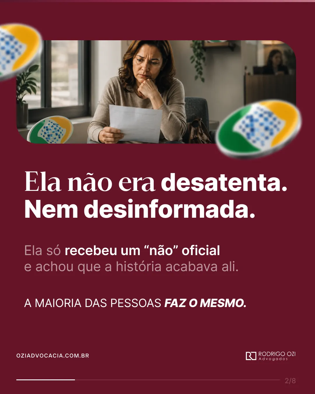 Arte de campanha de direito previdenciário